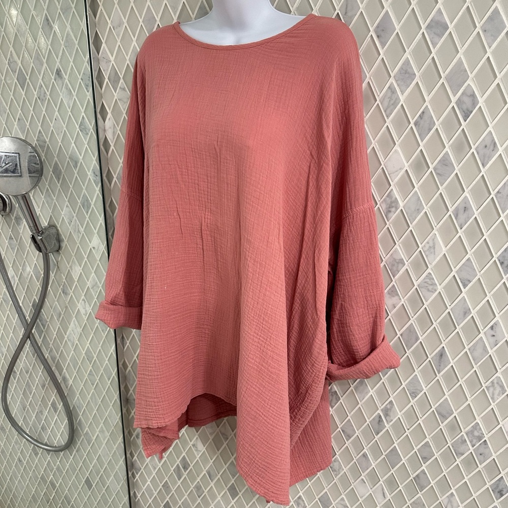 Bodil 100% Organic Cotton Oversized Top